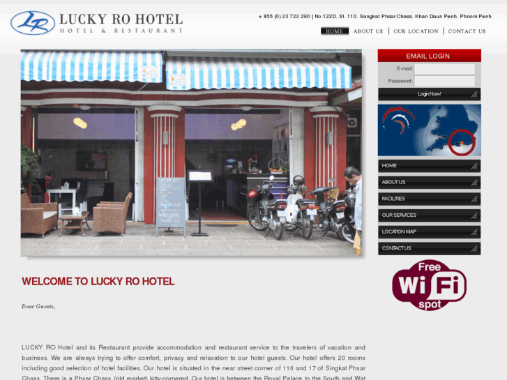 www.luckyro-hotel.com