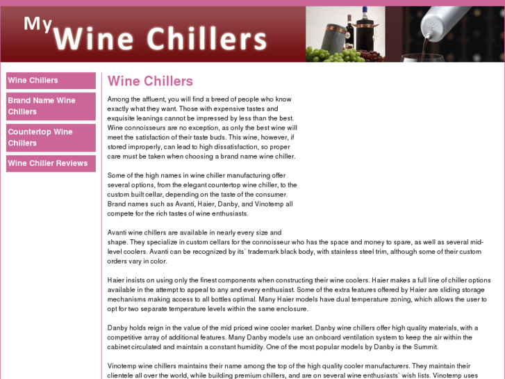 www.mywinechillers.com