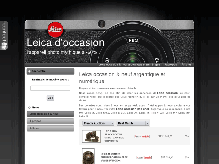 www.occasion-leica.fr