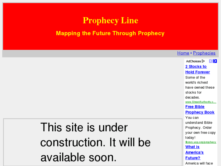 www.prophecyline.com