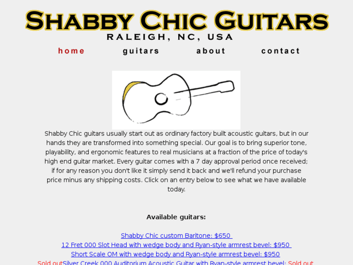 www.shabbychicguitars.com