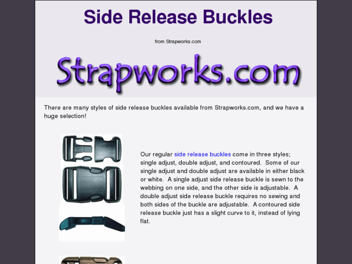 www.sidereleasebuckles.com