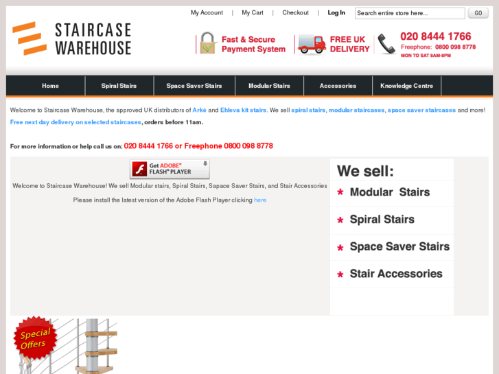 www.staircasewarehouse.com