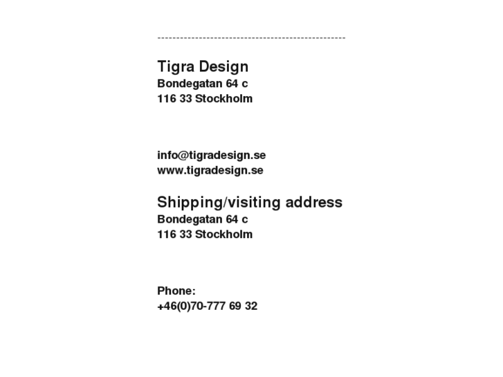 www.tigradesign.se