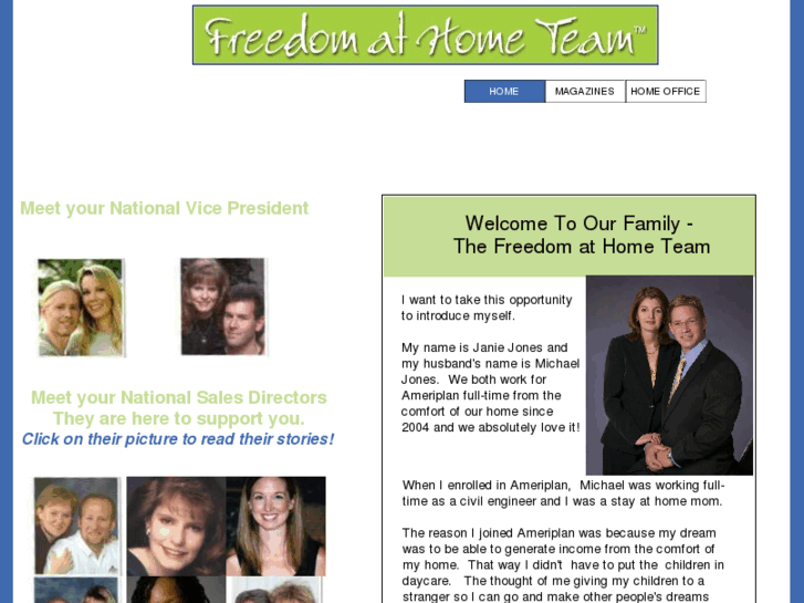 www.welcomefreedomathome.com