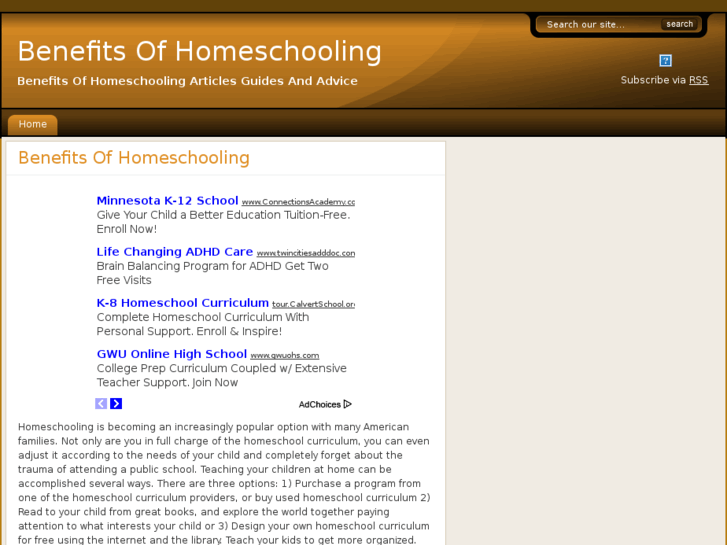 www.benefitsofhomeschooling.com