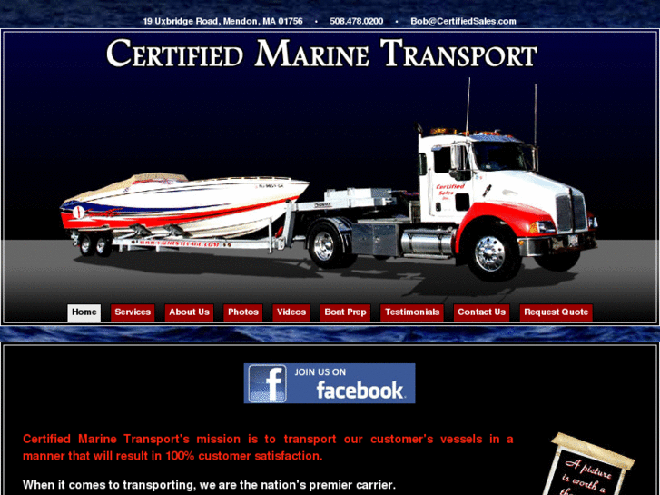 www.certifiedmarinetransport.com