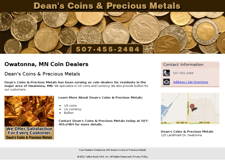 www.deanscoinsandpreciousmetals.com