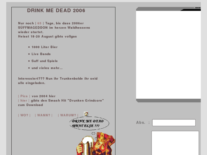 www.drinkmedead.org