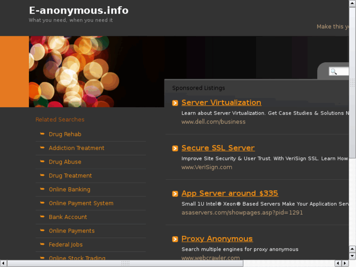 www.e-anonymous.info