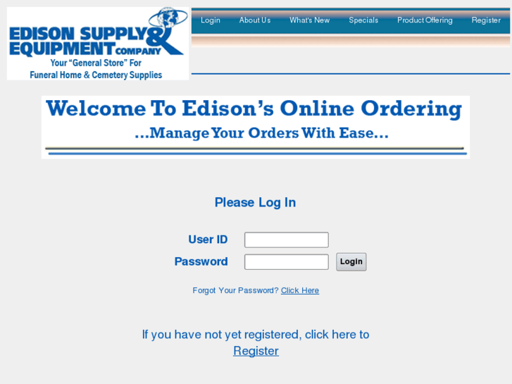 www.edisonsupplyonline.com