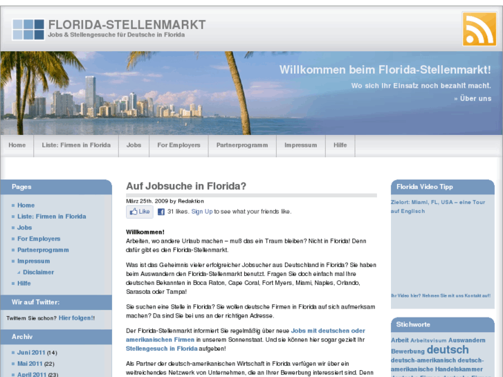 www.florida-stellenmarkt.com