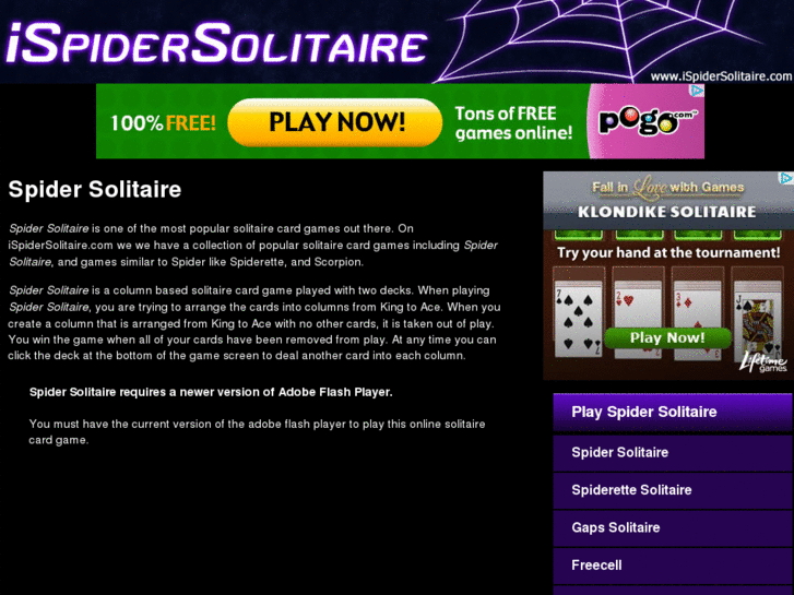 www.ispidersolitaire.com