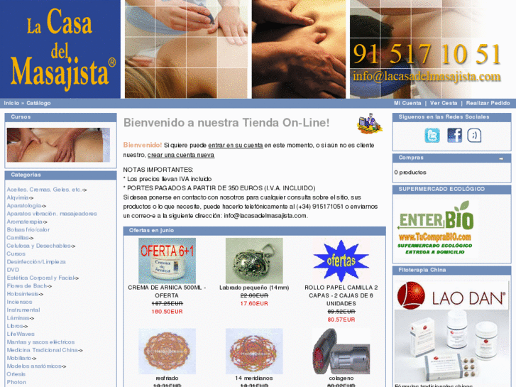 www.lacasadelmasajista.com