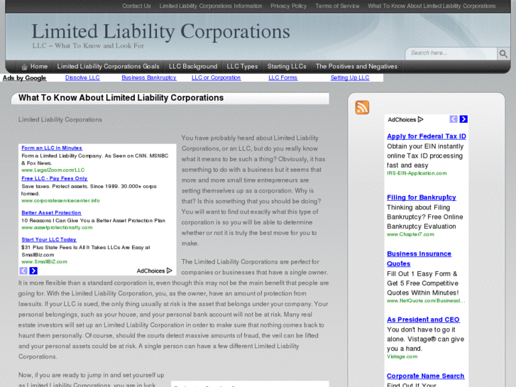 www.limitedliabilitycorporations.org