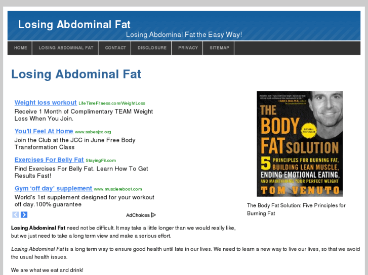 www.losingabdominalfat.biz