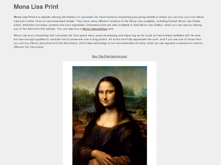 www.monalisaprint.com