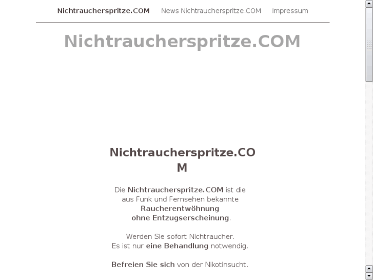 www.nichtraucher-spritze.com