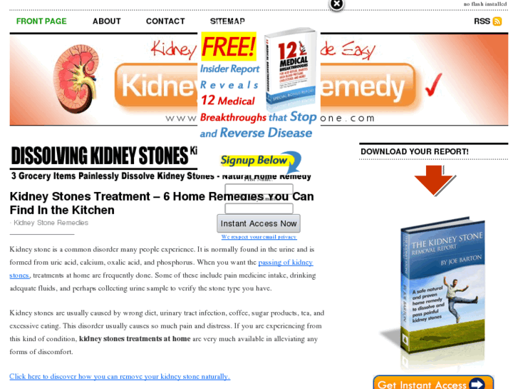 www.nomorekidneystone.com