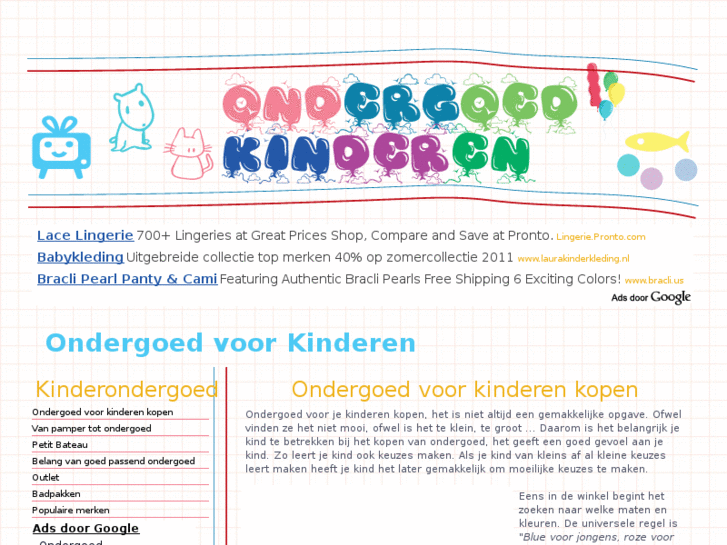 www.ondergoedkinderen.be