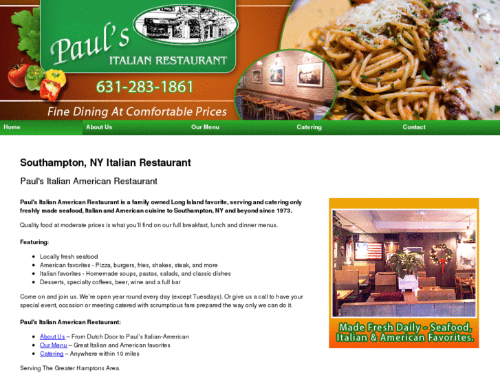 www.paulsitalianrestaurant.com