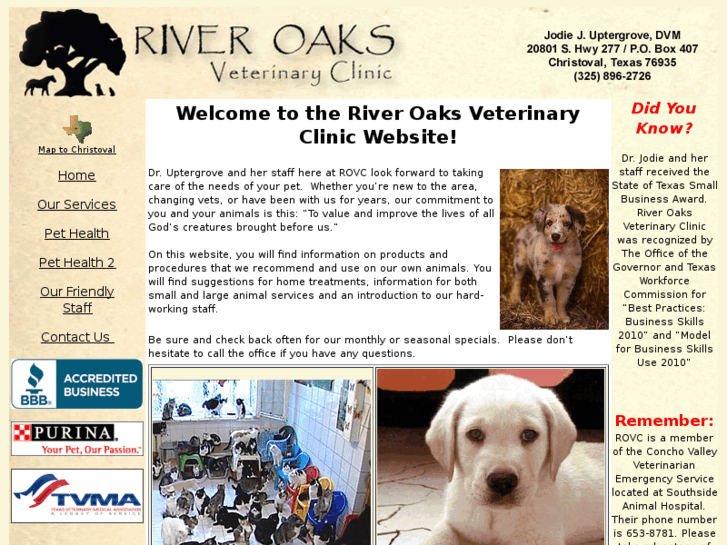 www.riveroaksvetclinic.com