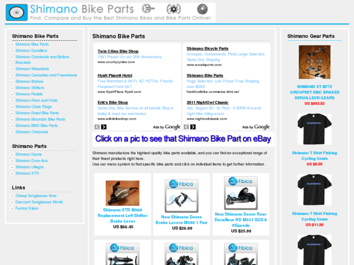 www.shimanobikeparts.net