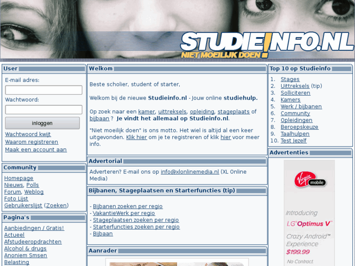 www.studieinfo.nl