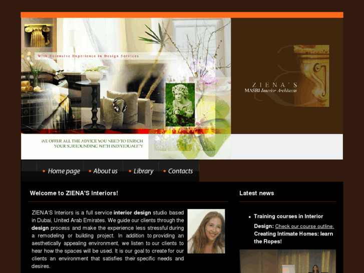 www.zienasinteriors.com