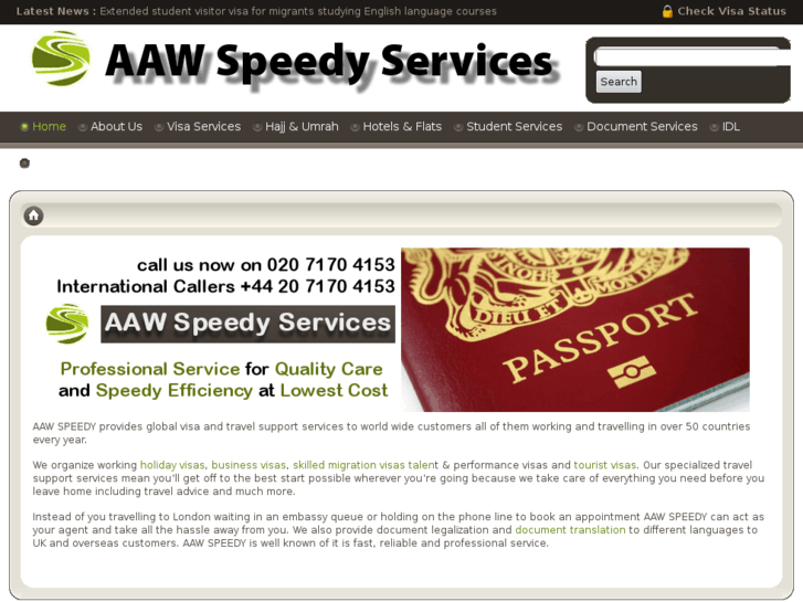 www.aawspeedyservices.com