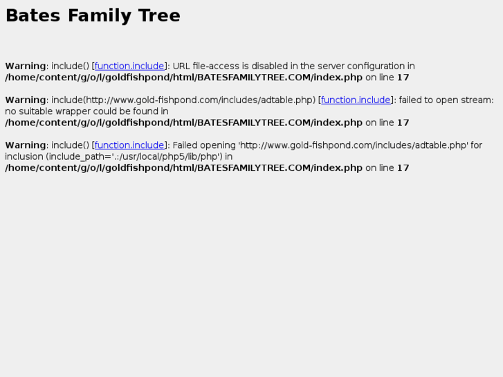 www.batesfamilytree.com