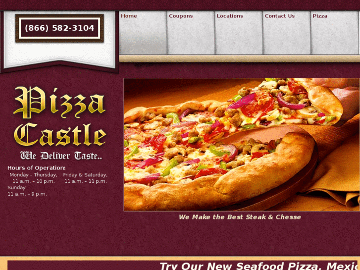 www.castlepizza.com