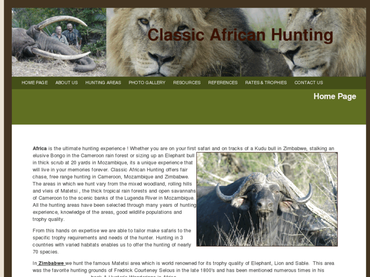 www.classicafricanhunting.com