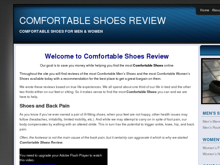 www.comfortableshoesreview.com