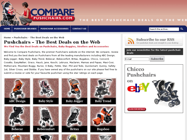 www.comparepushchairs.com