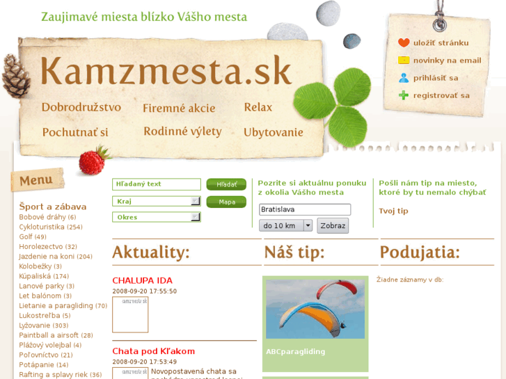 www.kamzmesta.sk