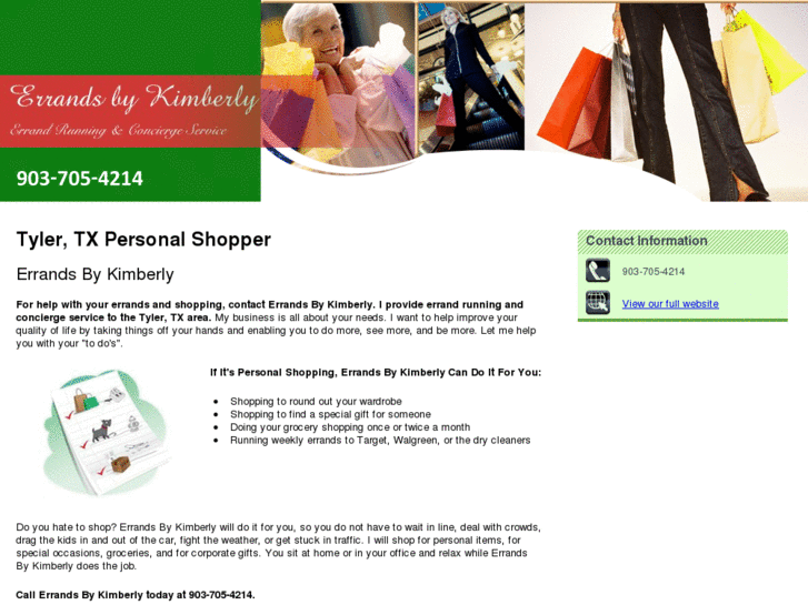 www.kimberlyspersonalshopping.com