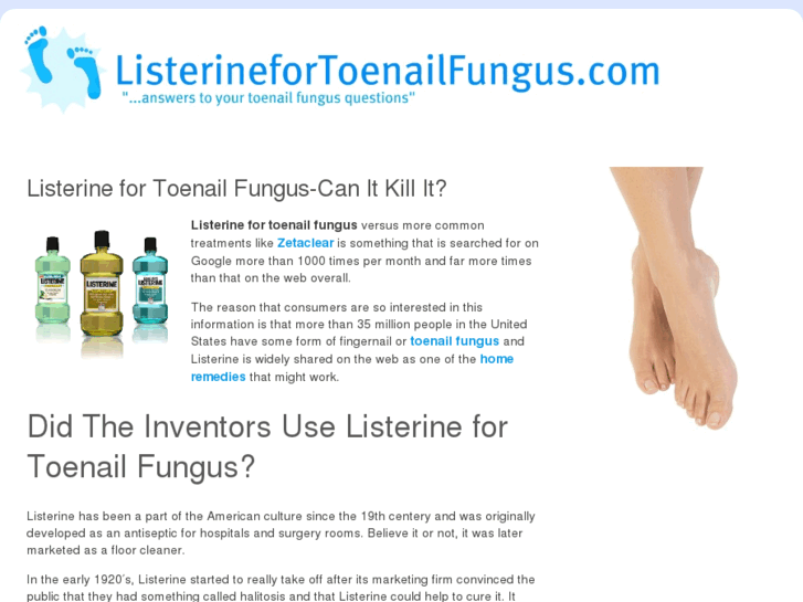 www.listerinefortoenailfungus.com