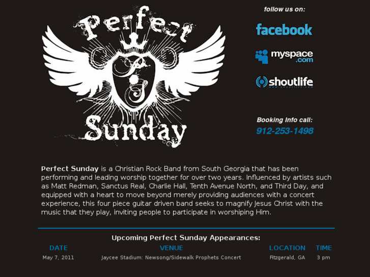 www.perfectsundayband.com