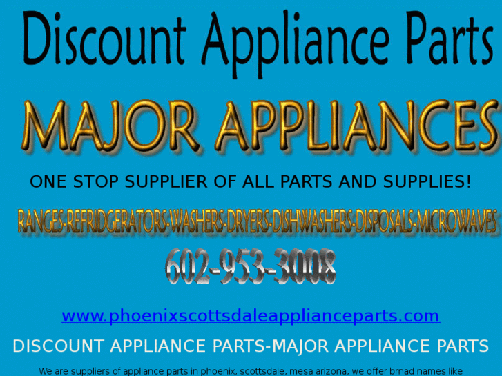 www.phoenixscottsdaleapplianceparts.com