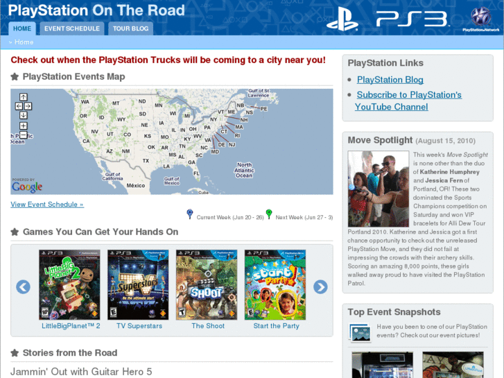 www.playstationontheroad.com