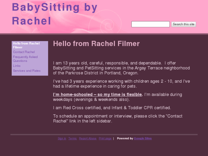 www.rachelfilmer.com