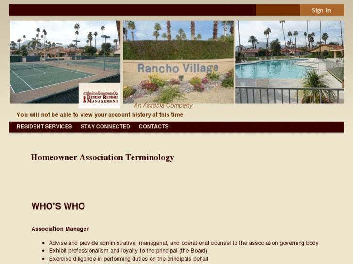 www.ranchovillagehoa.com