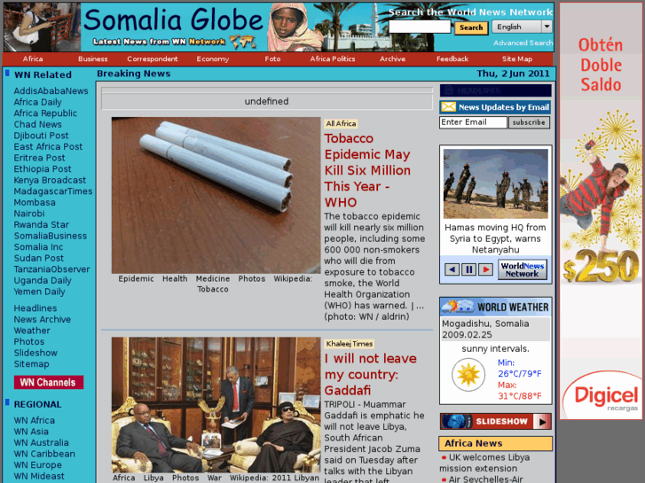 www.somaliaglobe.com