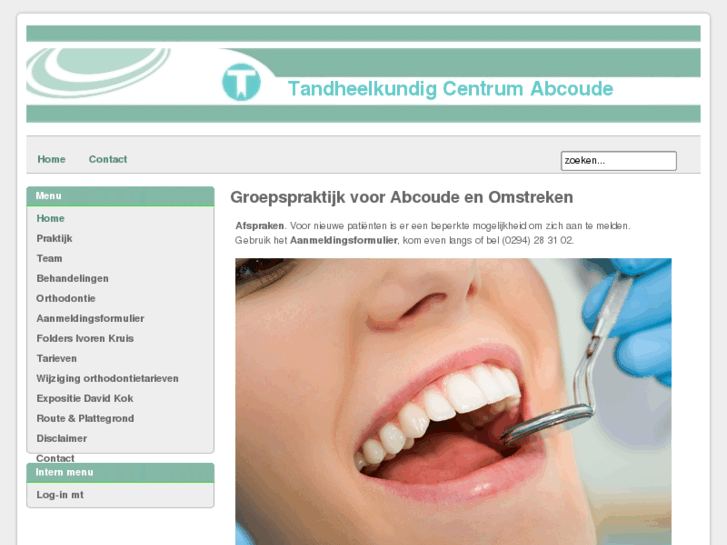 www.tandheelkundigcentrumabcoude.nl