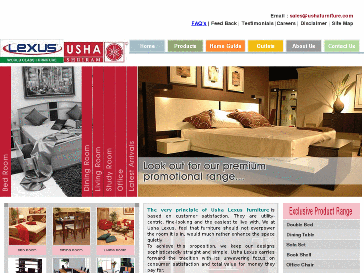 www.ushafurniture.com