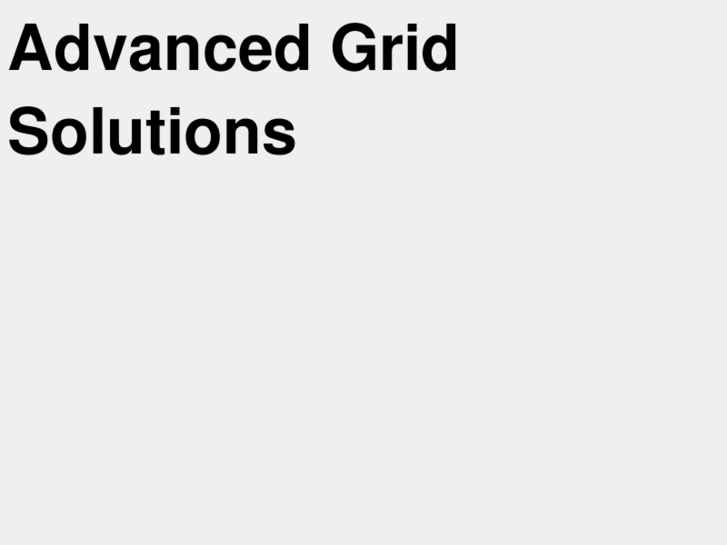 www.advancedgridsolutions.com