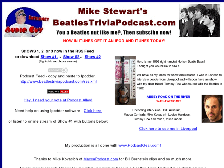 www.beatlestriviapodcast.com