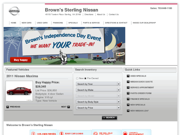 www.brownssterlingnissan.com