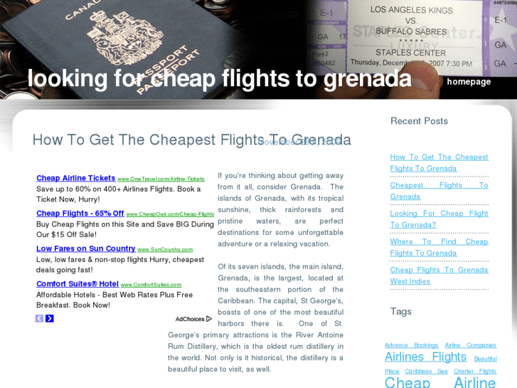 www.cheapflightstogrenada.net